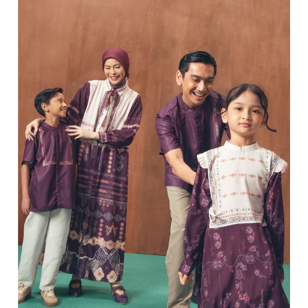 SAIBA DRESS , SAIBA KOKO RIA MIRANDA FAMILY SET RAYA