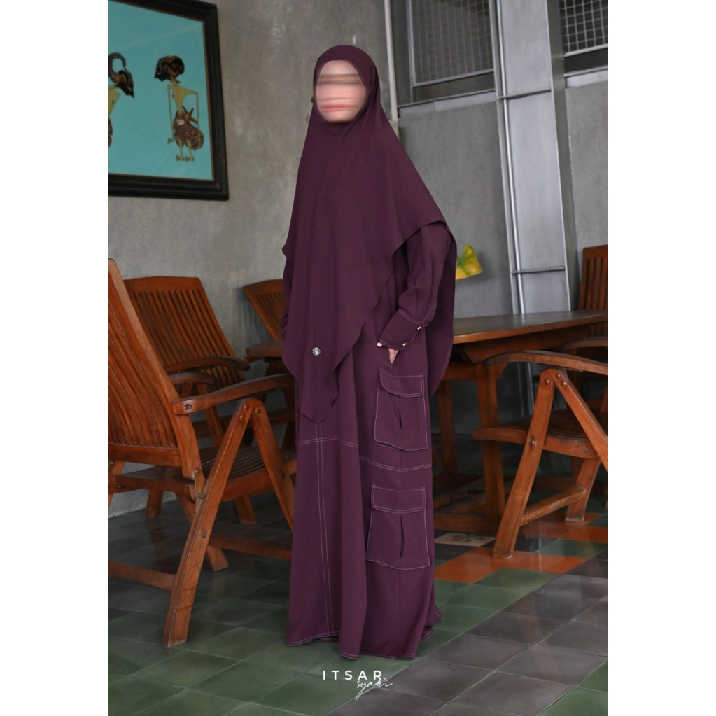 READY ABARGO ITSAR DEEP PURPLE S NWT