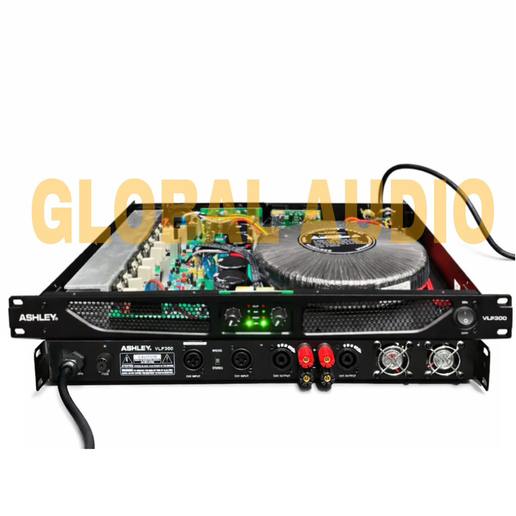 Power Amplifier Ashley VLP 300 Original vlp300 Ashley Power Bagus Murah Terlaris ( Bisa COD )