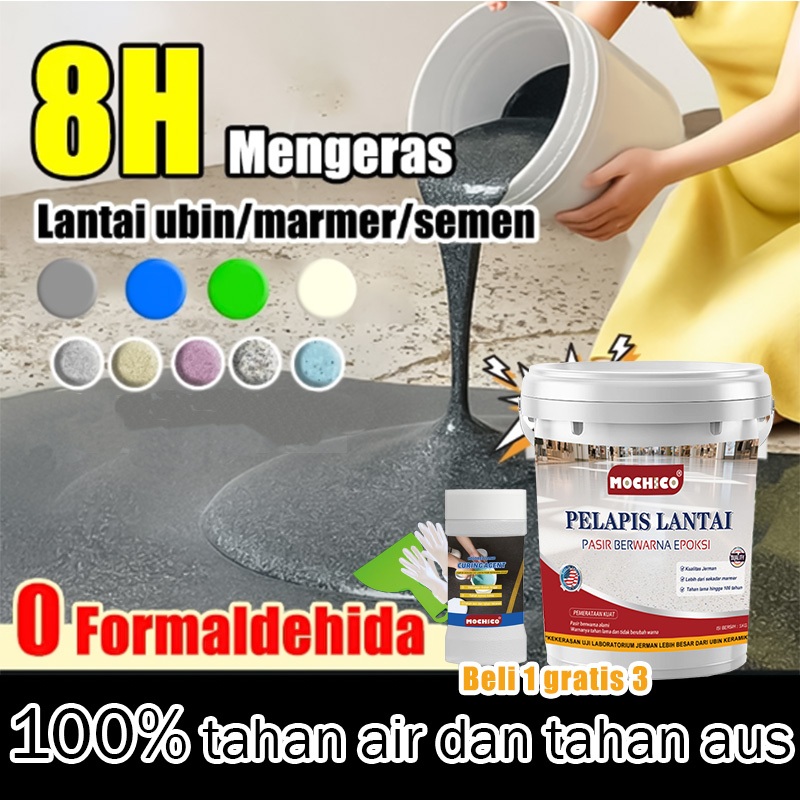 MOC cat lantai 10 dalam 1 Cat Lantai Cocok untuk Bengkel Gudang Pabrik Garasi Tahan air tahan lembab