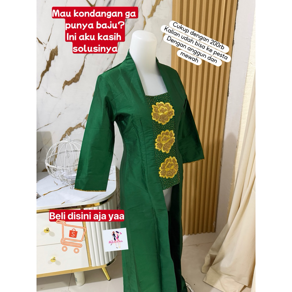 baju kondangan pesta wanita mewah