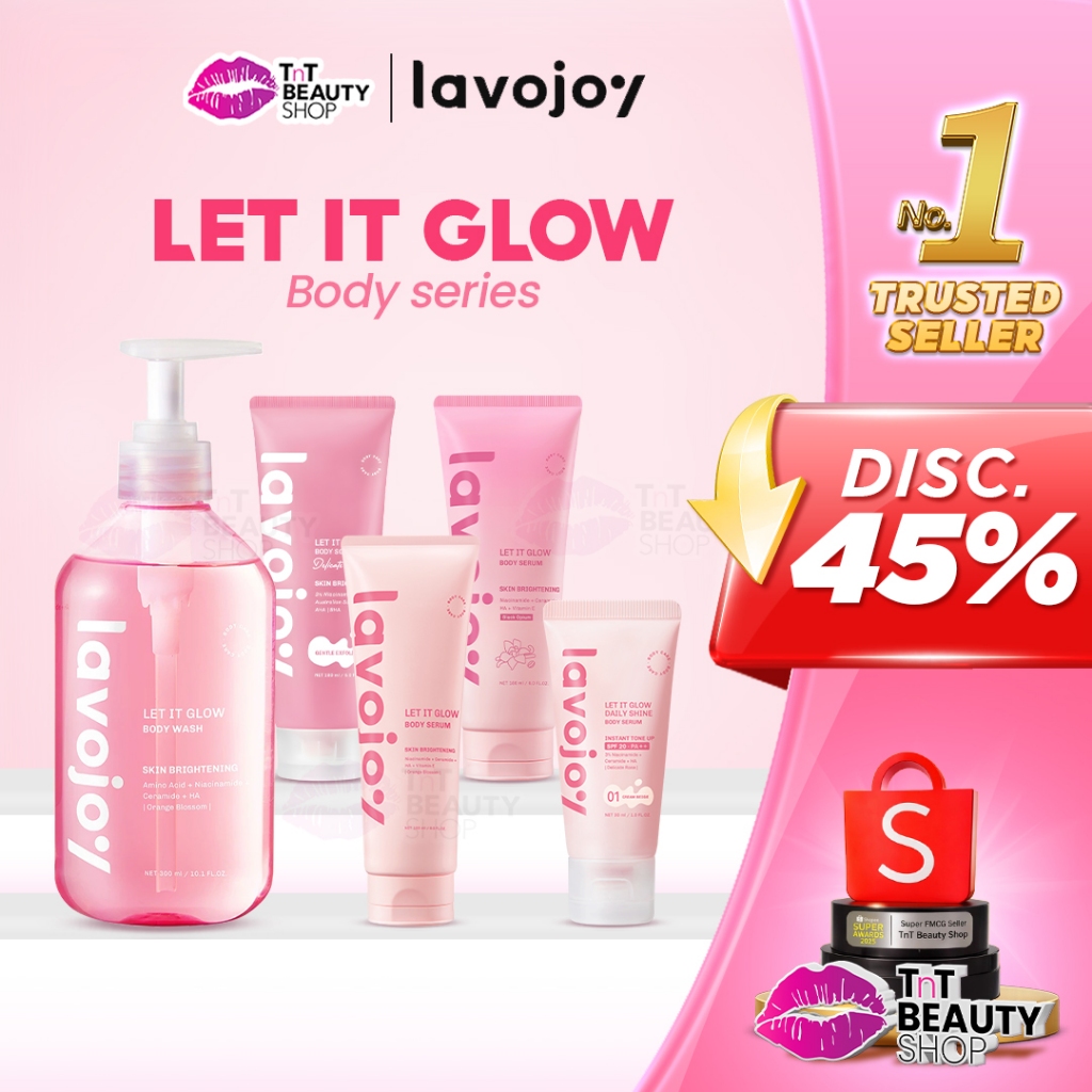 LAVOJOY Let It Glow Body Series /Body Serum Skin Brightening / Body Serum Instant Tone Up SPF 20 PA+