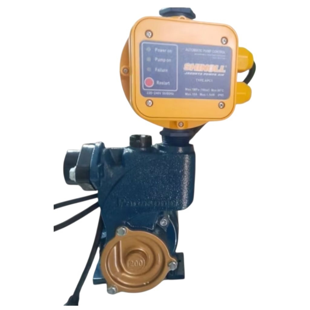 Pompa pendorong air Panasonic 200 watt otomatis apc