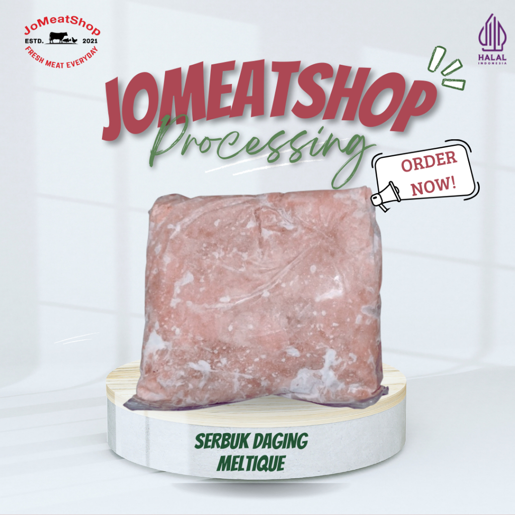 Serbuk Daging Wagyu Meltique 1kg Halal Fresh 100%