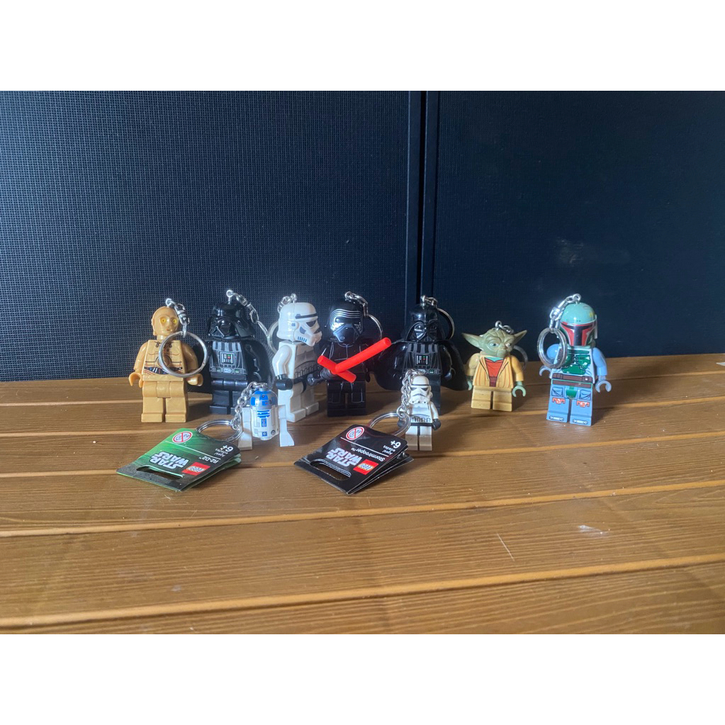lego starwars led keychain
