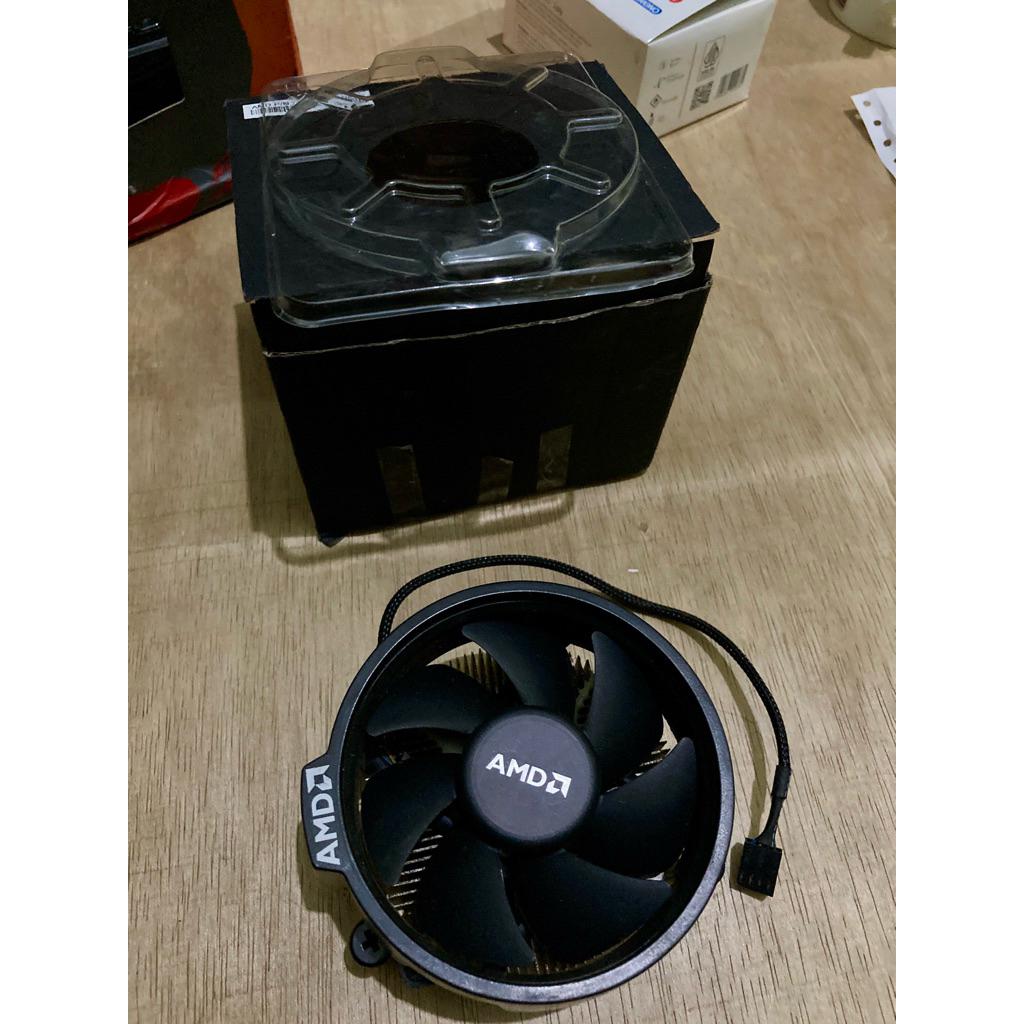 Hsf Cpu Cooler dan bawaan amd am4