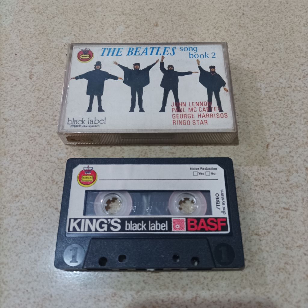 Original Kaset Pita Tape The Beatles Album Song Book 2