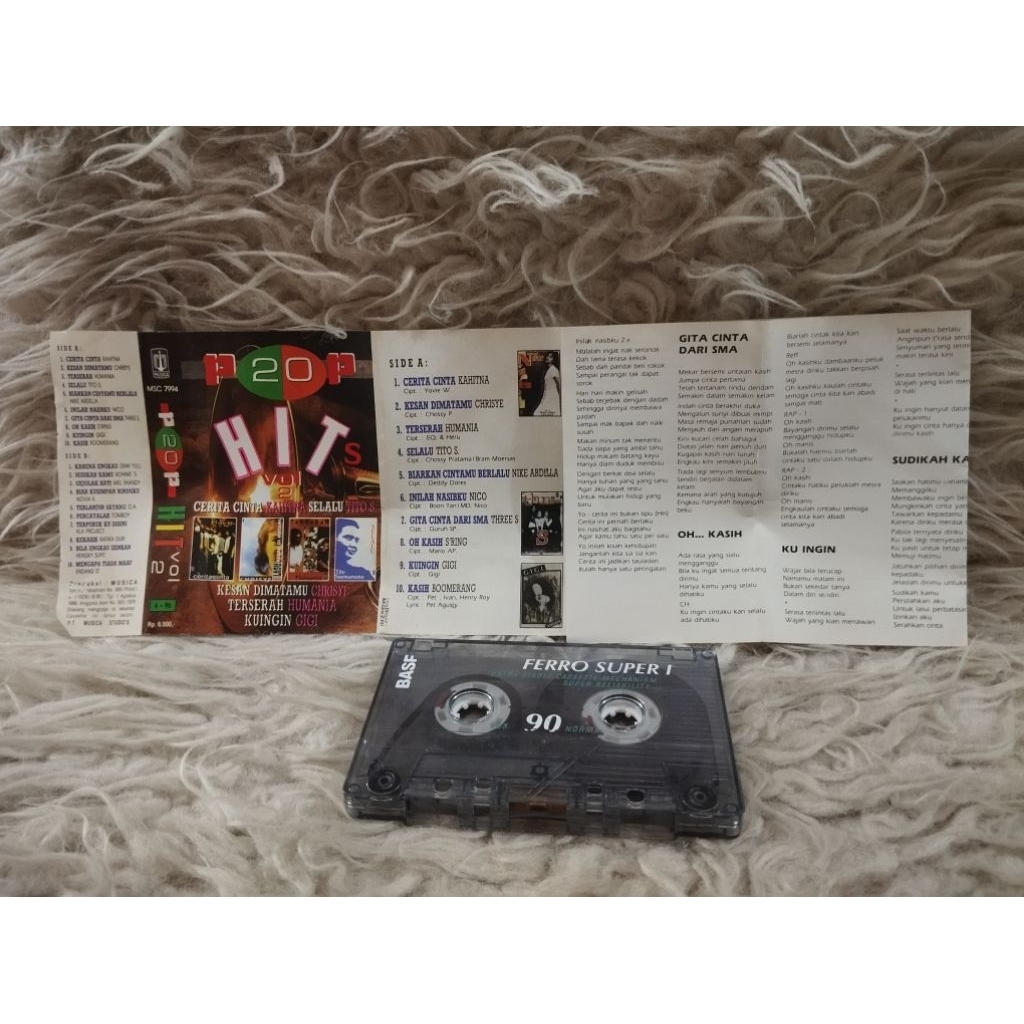 pop hits 2 kaset pita