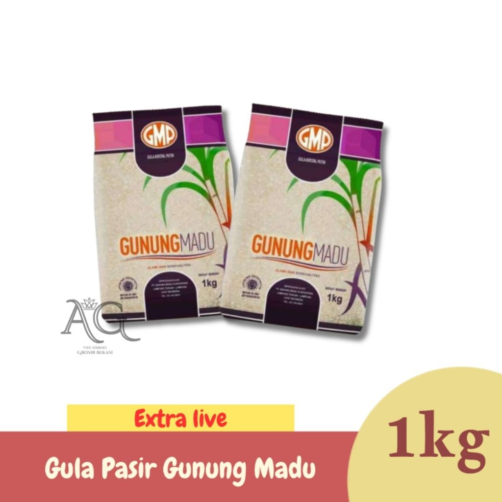 GULA GMP || GULA PASIR 1KG GMP || GULA TEBU ASLI