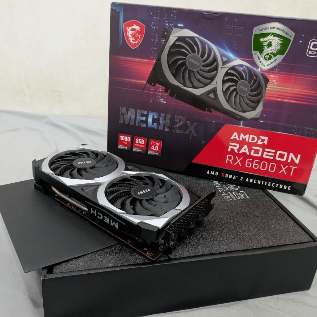MSI RX 6600XT 8GB GDDR6 Bekas Normal