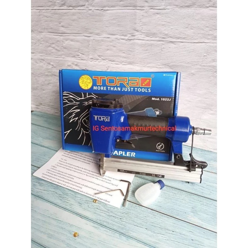 TORA Mesin air nailer 1022J model U - staples angin tembak paku