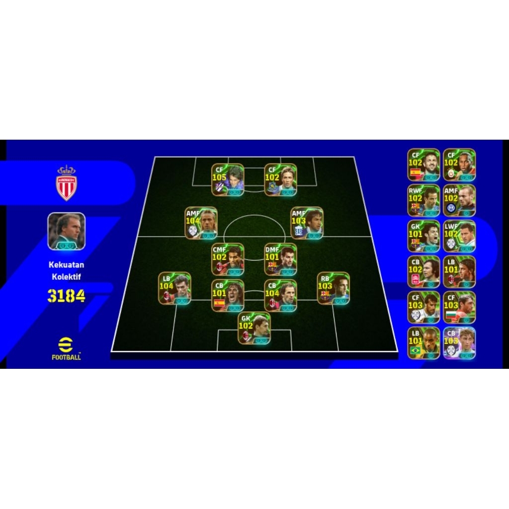 Akun EFOTBALL 2025/2026 BANYAK LEGEND HARGA MURAH