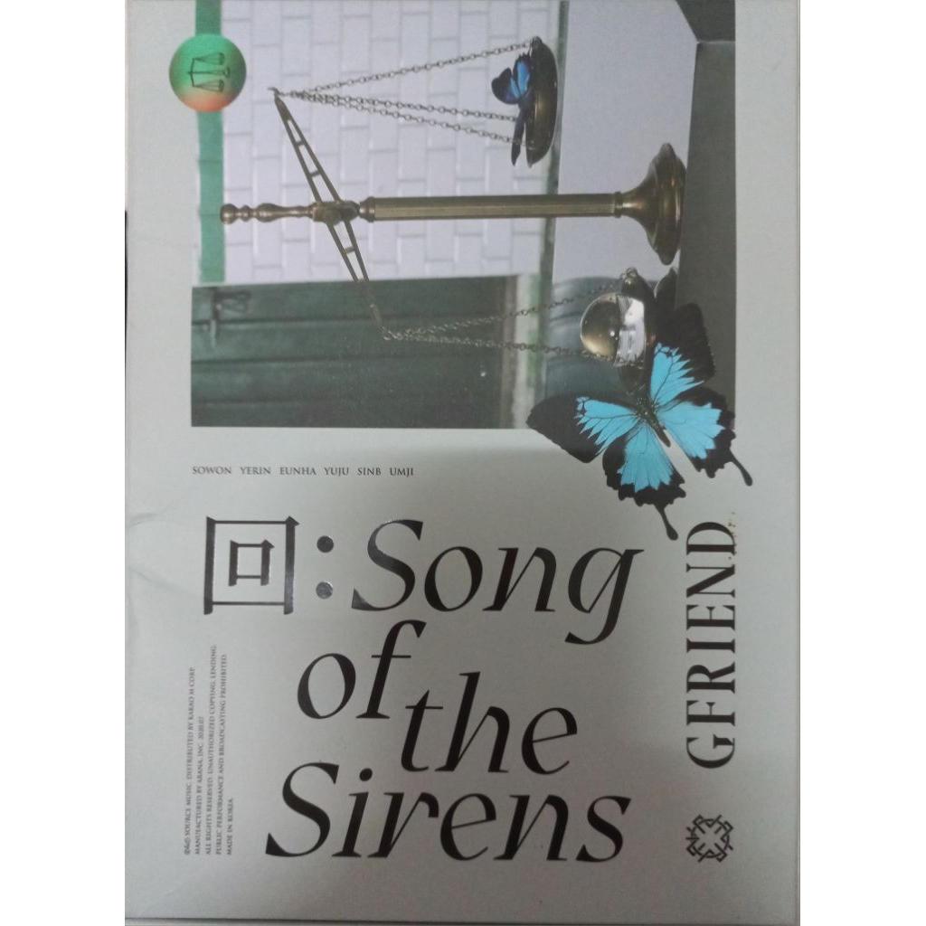 [ALBUM ONLY] ALBUM GFRIEND SONG OF THE SIRENS