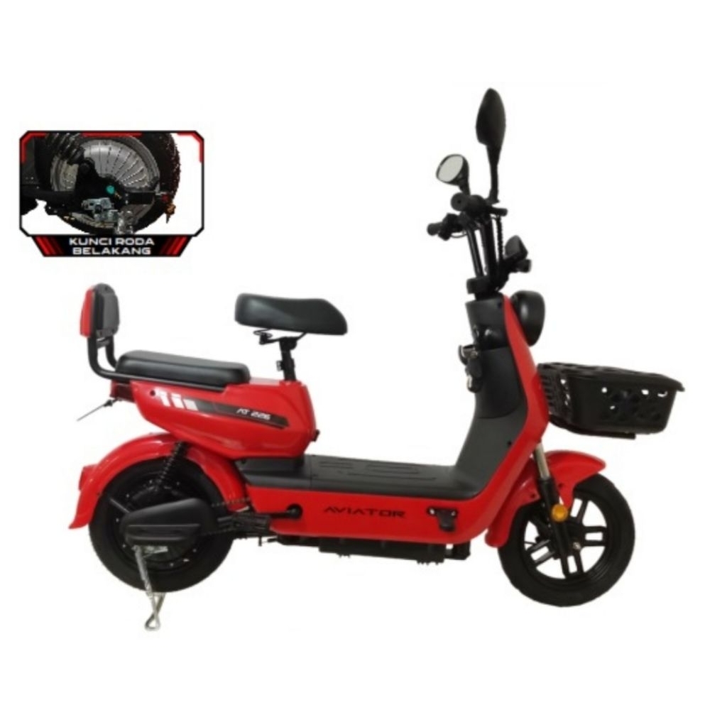 sepeda listrik  murah e-bike Aviator 226 terbaru