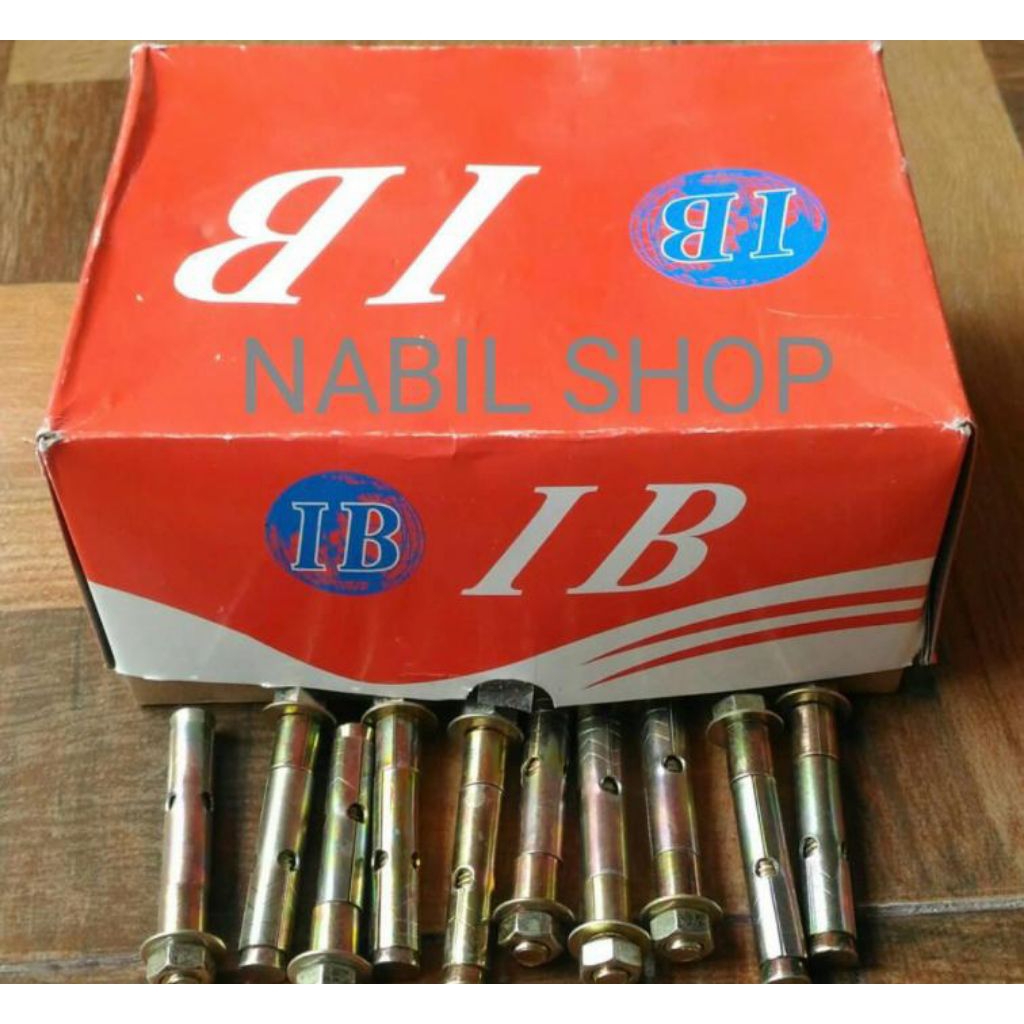 Dinabolt 10x65 IB / Dynabolt M10x65 / Dinabol Murah isi 150pcs