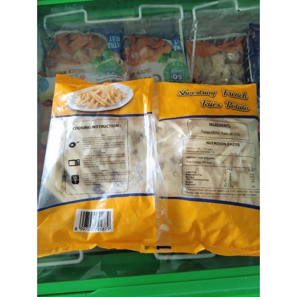 Sunfish Frozen Food Shoestring French Fries Potato
