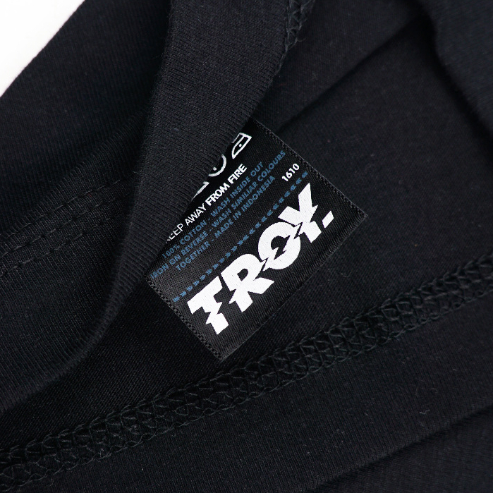 Troy Company Double Sleeve Longsleeve Black Stripe Leafall - Kaos Lengan Panjang Kaos Hitam Stripe DSD 3340