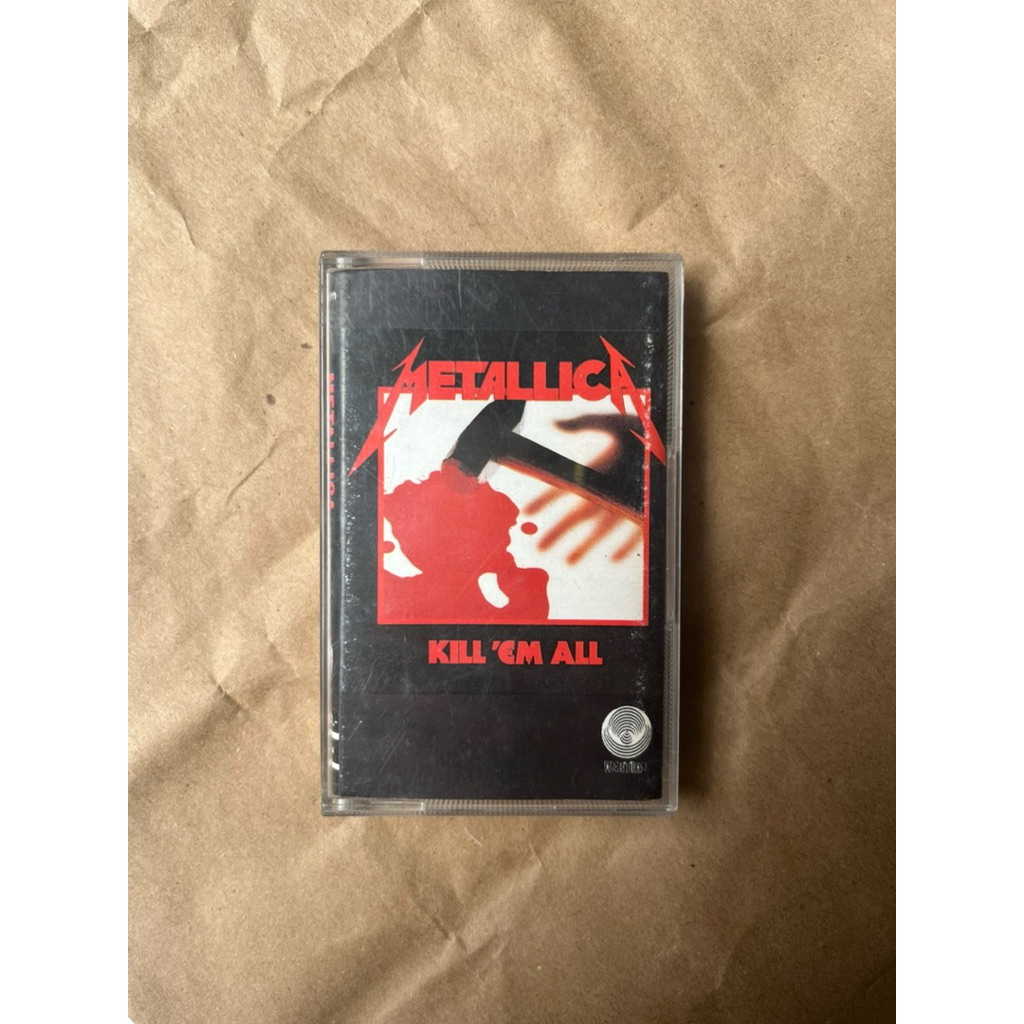 Kaset Pita Metallica Album Kill 'Em All