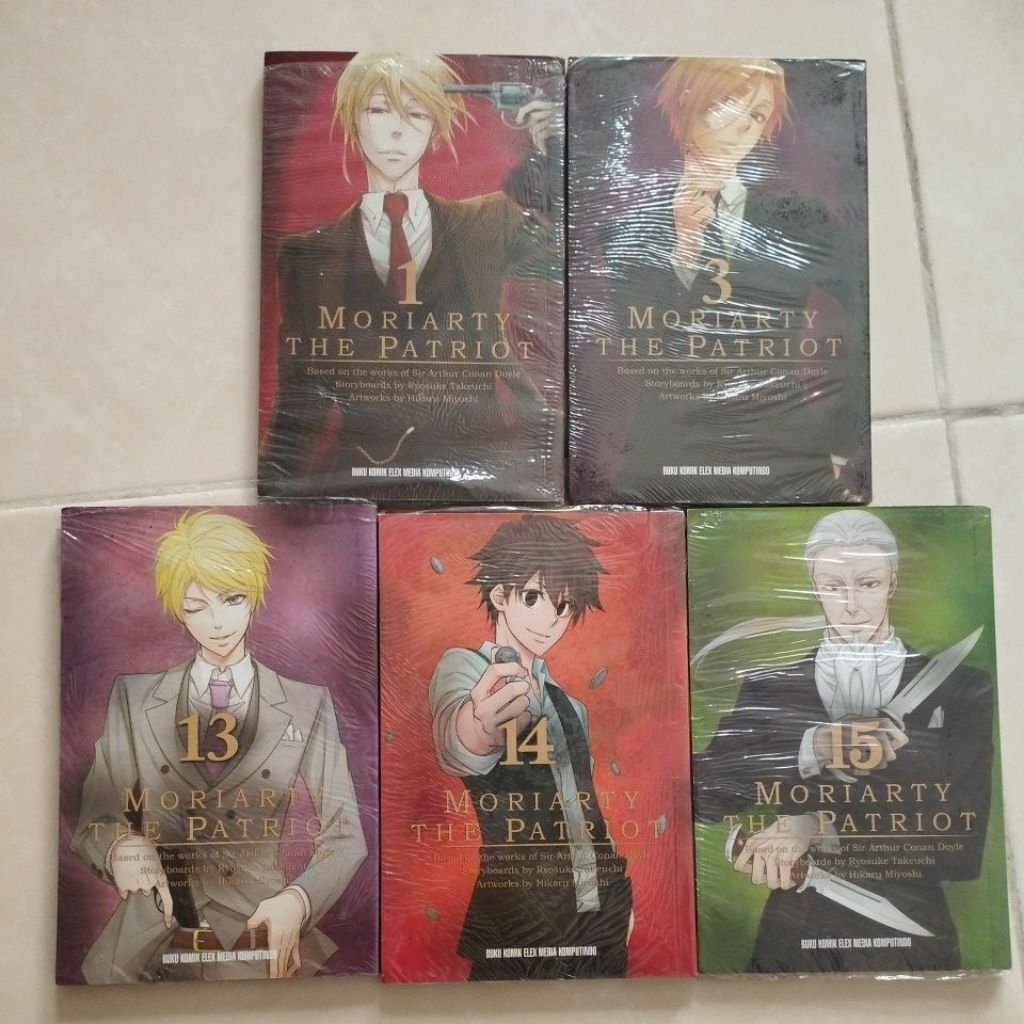 KOMIK MORIARTY THE PATRIOT CABUTAN