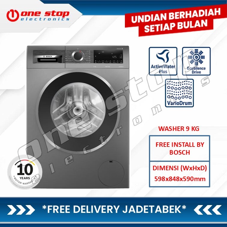 Bosch WGG444E1ID Mesin Cuci Front Loading