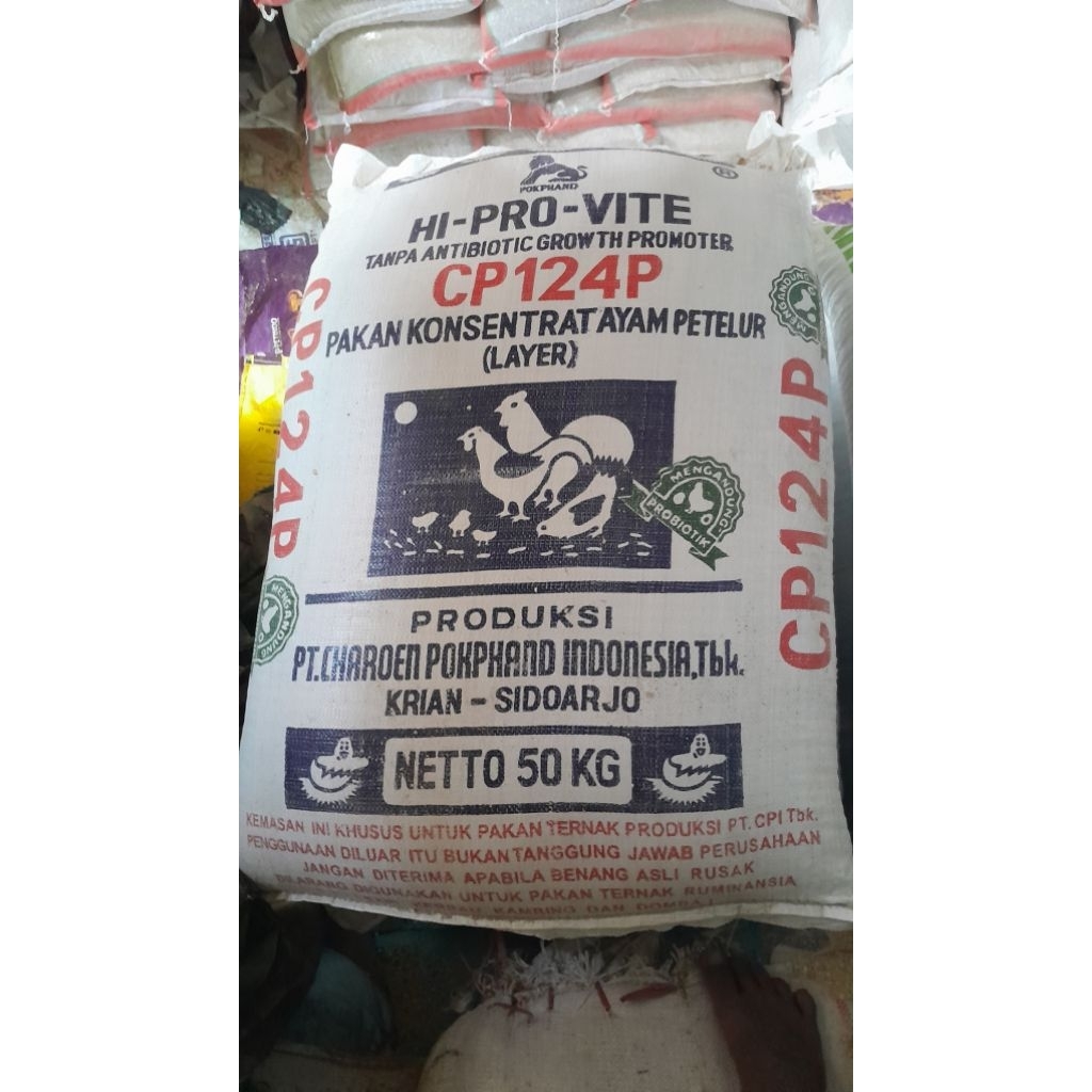 konsentrat ayam petelur CP124P 200g (dikemas jadi satu)