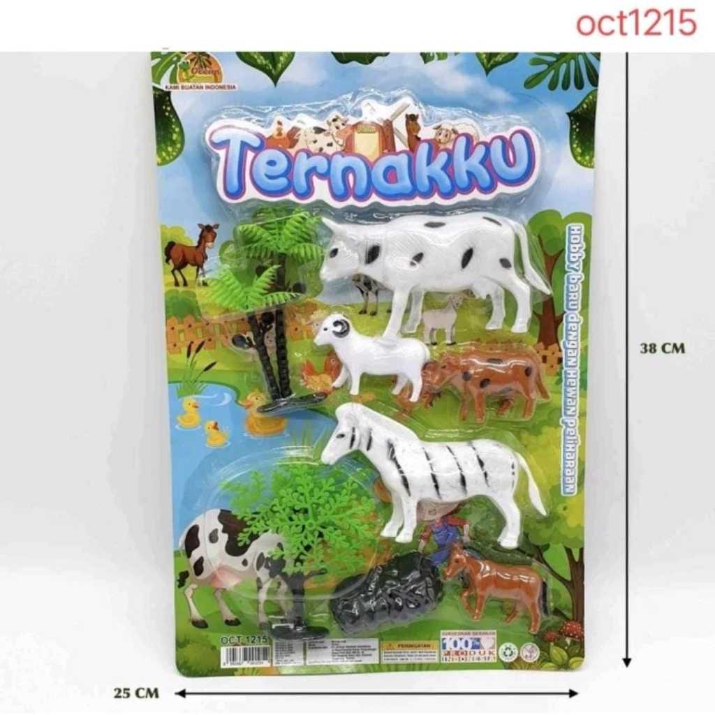 Mainan Anak Hewan Ternak Set Murah / Mainan Ternakku