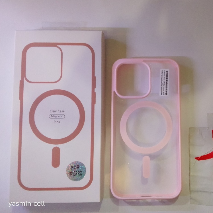 Magsafe RAINBOW Clear Case Magnetik IPHONE 13PRO