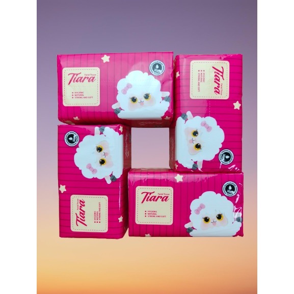 [ 2.2 ] 4 PACK Tisu Tiara Domba Gemash 260 Lembar 2 Ply | Lembut & Tebal | Aman Bayi & Kulit Sensiti