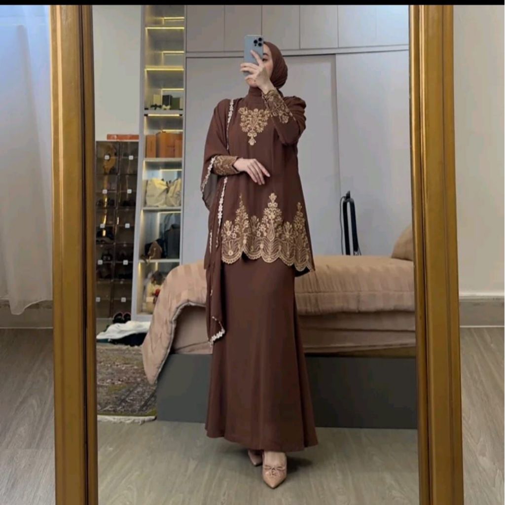 STELAN GAMIS MALAYSIA ONE SET ROK MALAYSIA TERBARU STELAN GAMIS MALAYSIA CERUTY BABYDOL TERBARU