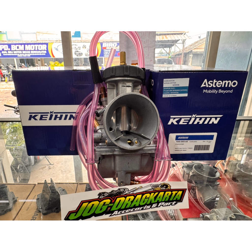 KARBU KARBURATOR KEIHIN PWK 35 AS AIR STRIKE ORIGINAL KEIHIN HITACHI ASTEMO UNIVERSALL MOTOR