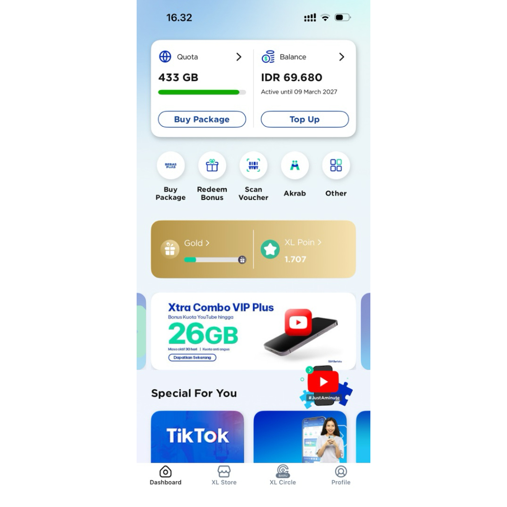 xtra combo vip plus disc 90% bonus mifi baru