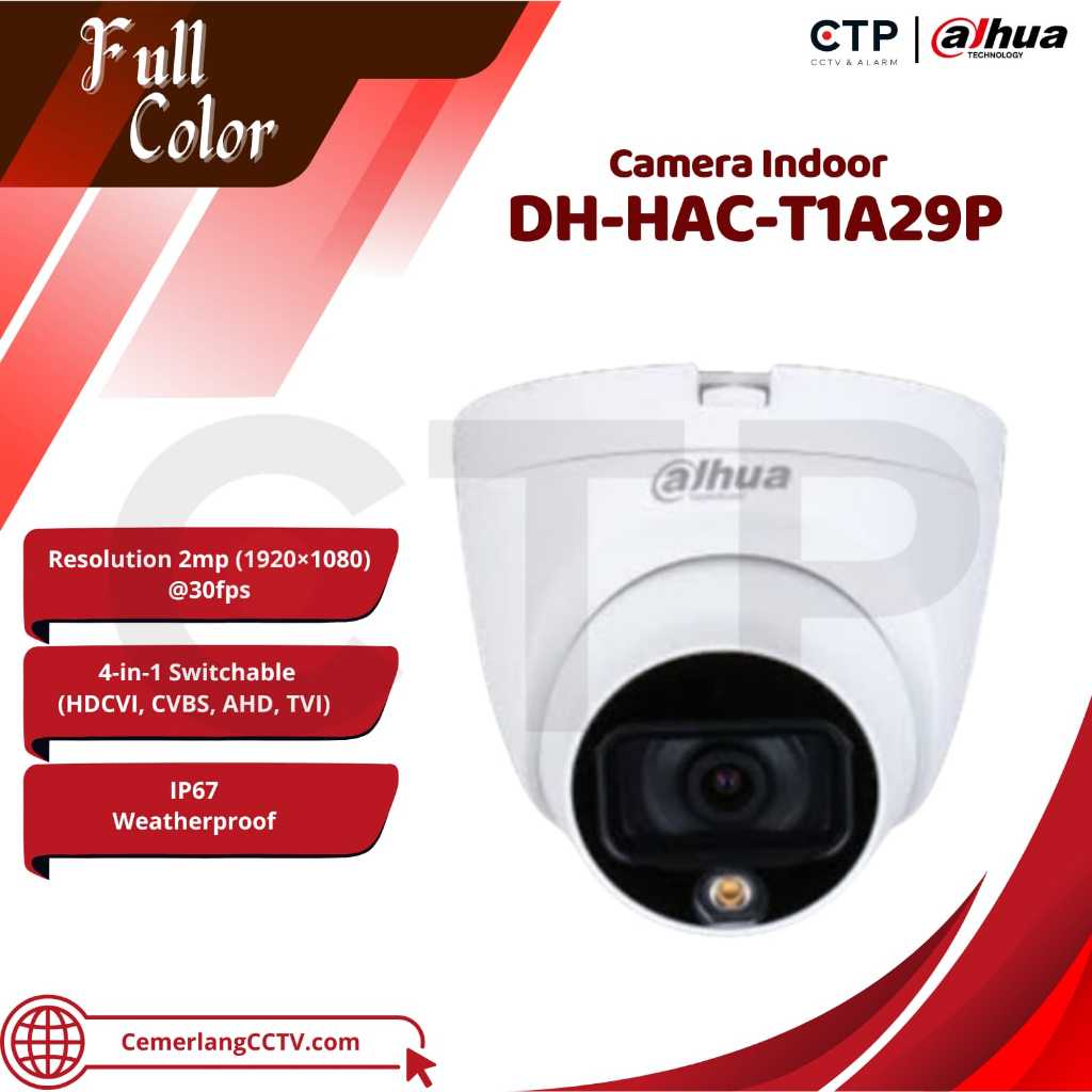 CCTV DAHUA DH-HAC-T1A29P ( INDOOR )