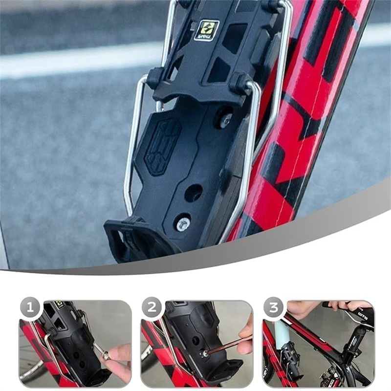 Holder Botol Stang Tempat Botol Sepeda Motor Quick Clip Universal BQC1
