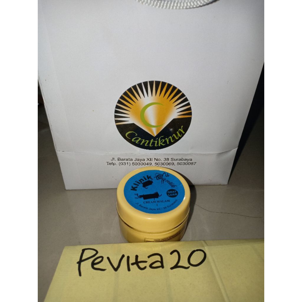 cream malam cantik baratajaya surabaya