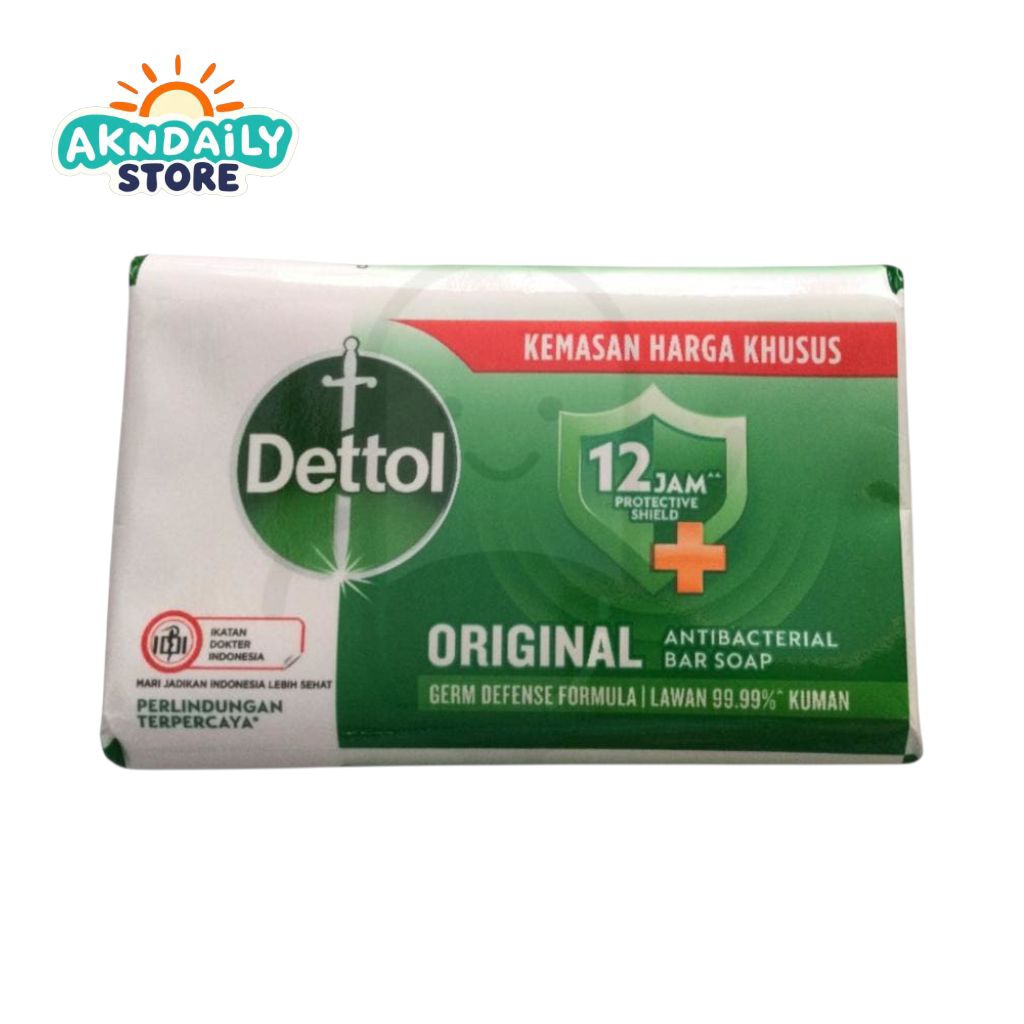 Sabun Batang Dettol Original 100g - Sabun Anti Bakteri