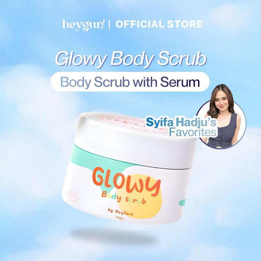 Glowy Body Scrub by HeyGurl | Body Scrub sekaligus Body Serum