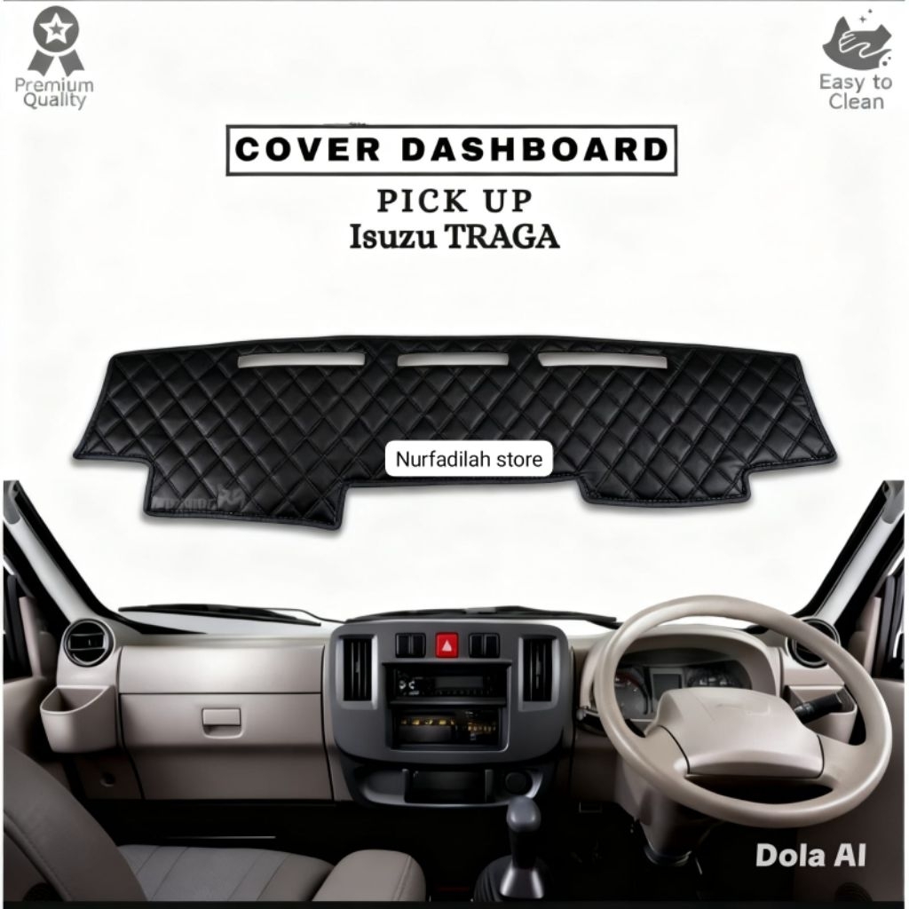 cover alas dasbord mobil isuzu traga