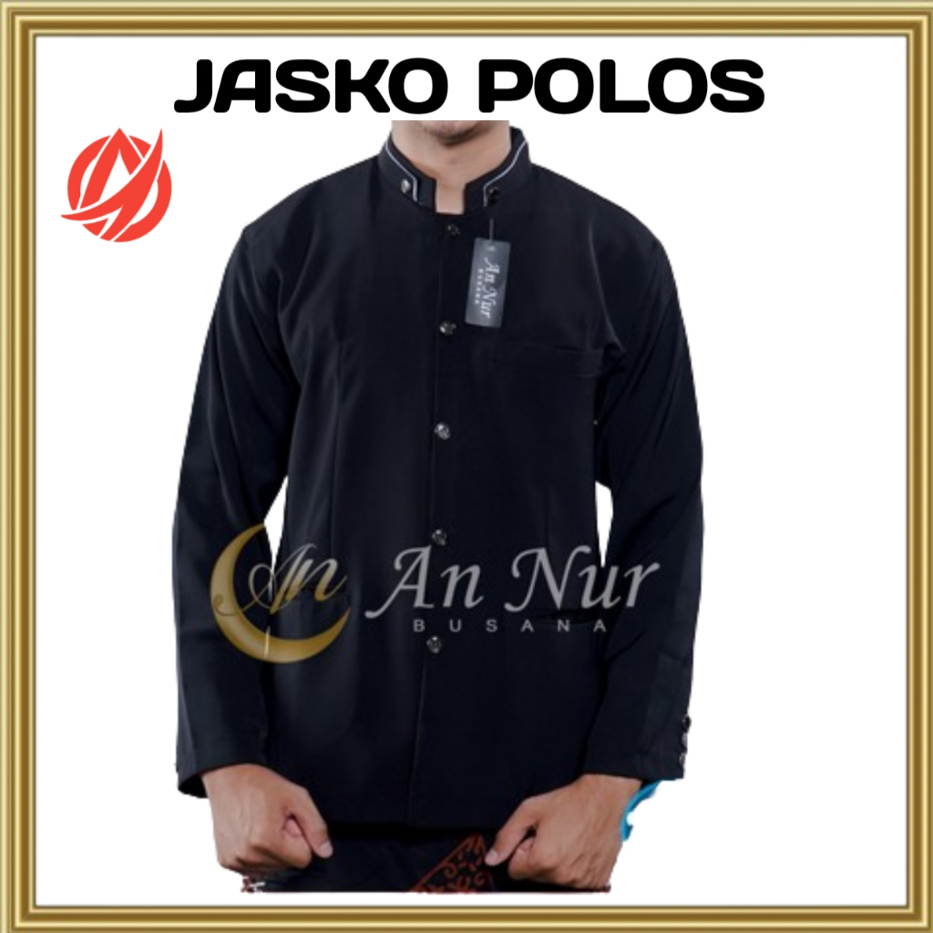Jas Koko Jasko Polos Dewasa Lengan Panjang
