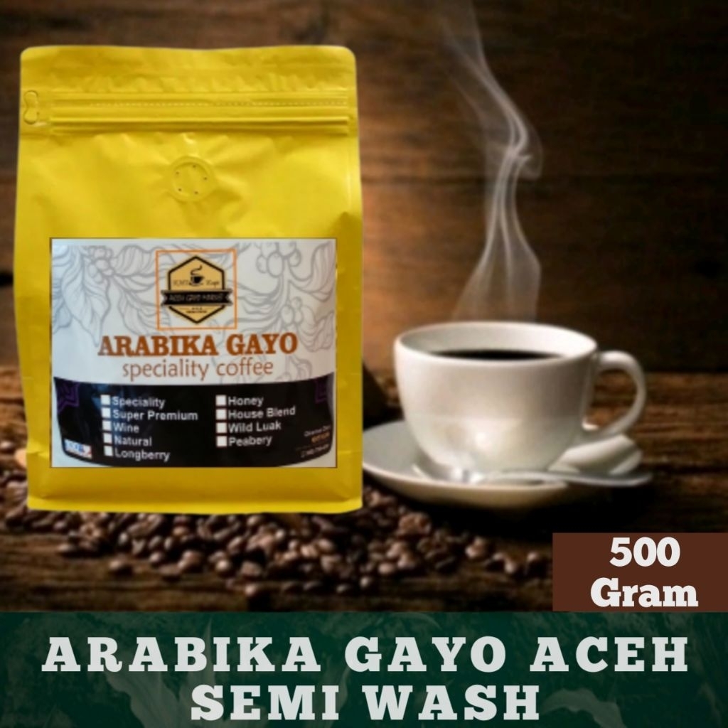 KOPI GAYO ACEH ARABIKA SPECIAL 500 GRAM,KOPI BUBUK ACEH ASLI TERMURAH.