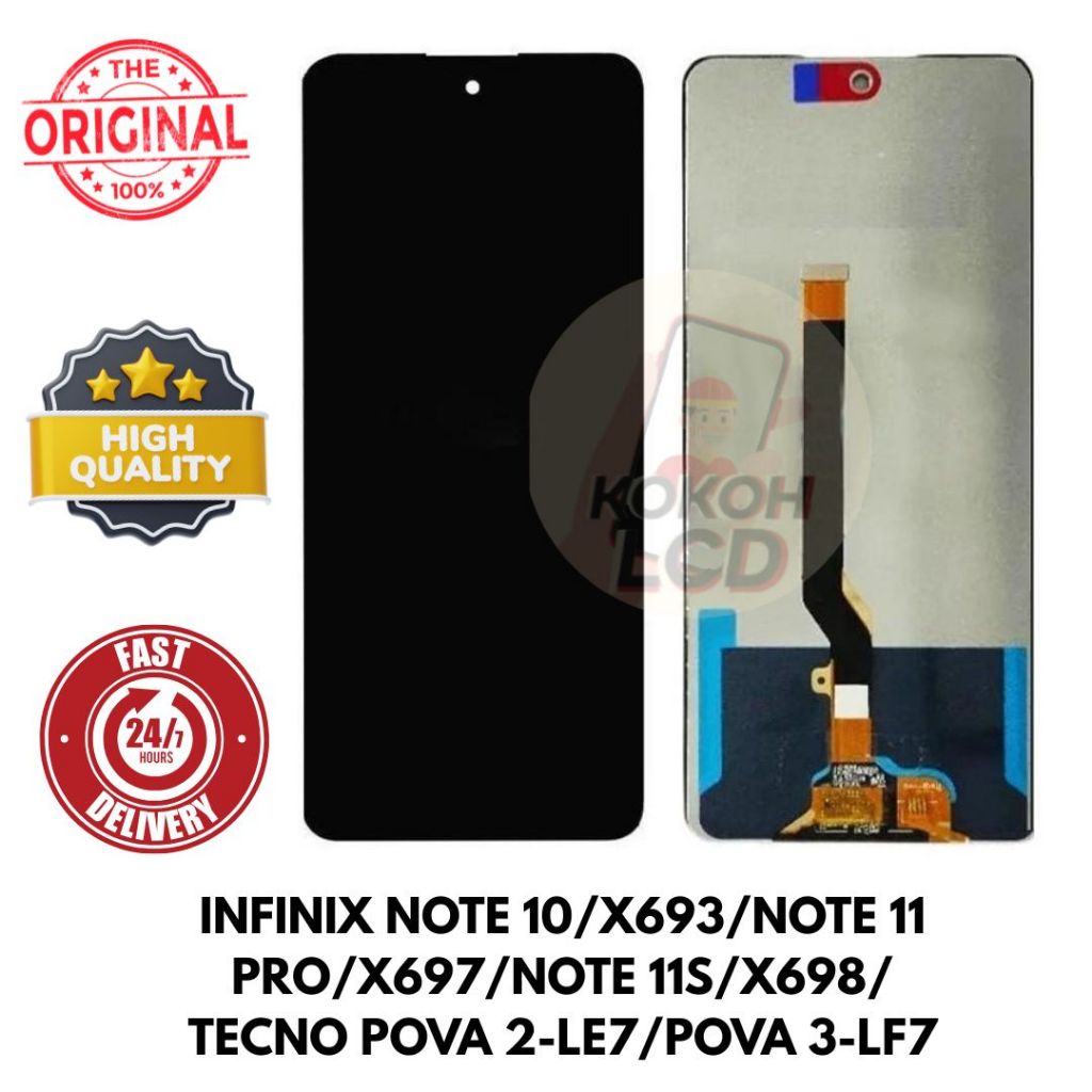 LCD INFINIX NOTE 10