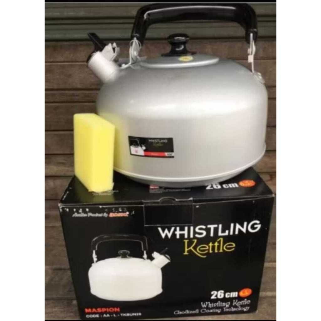 teko bunyi maspion 6.5liter 26cm ORIGINAL Maspion TEBAL / ceret air teko siul whistling kettle rebus
