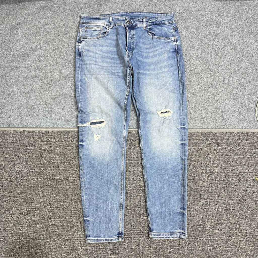 celana zara jeans pria