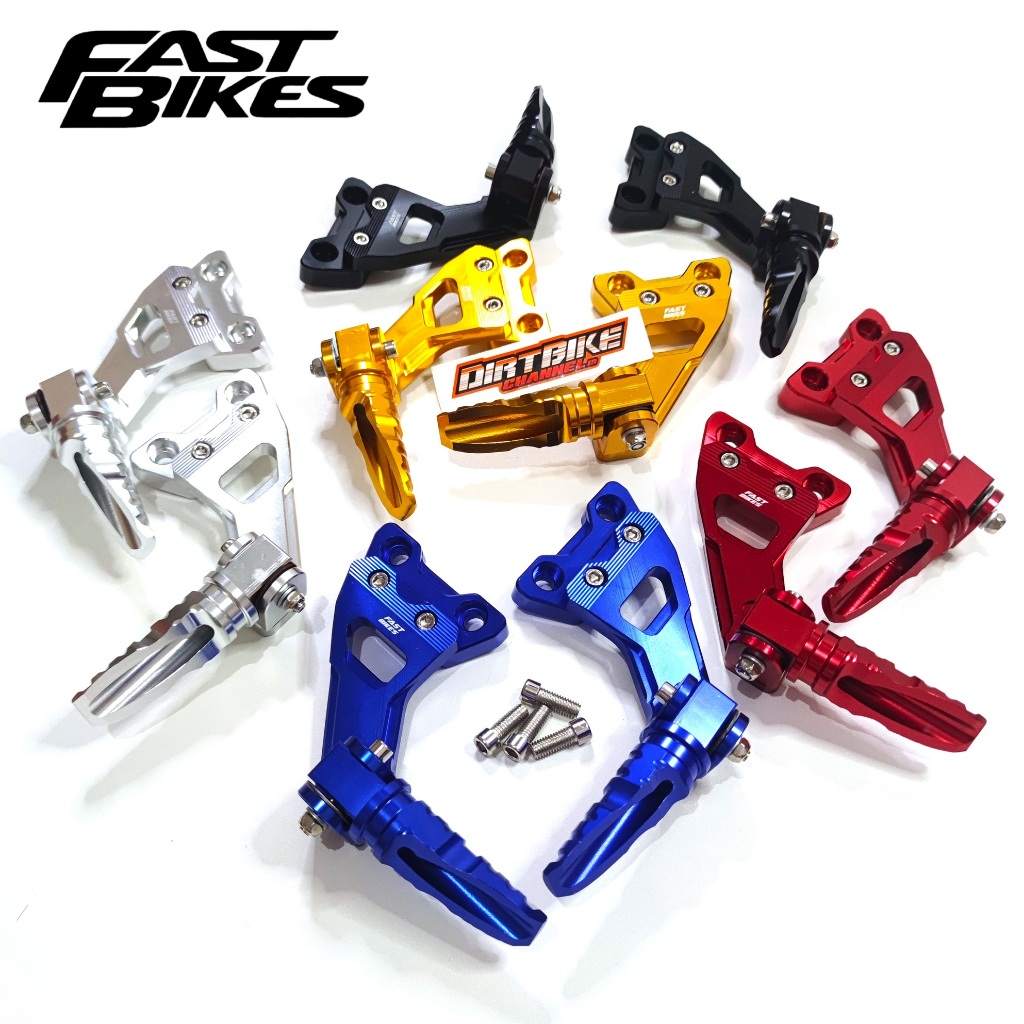 Pijakan Kaki Footstep Belakang Alloy CNC Kawasaki KLX 150 DTRACKER KLX 230SM KLX 150 SM SE SUPERMOTO