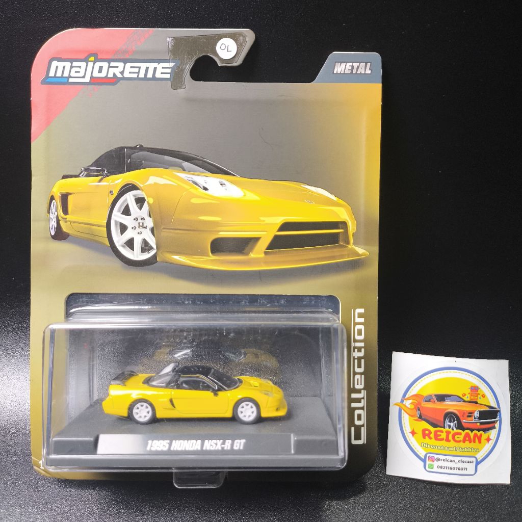 MAJORETTE COLLECTION - 1995 HONDA NSX-R GT