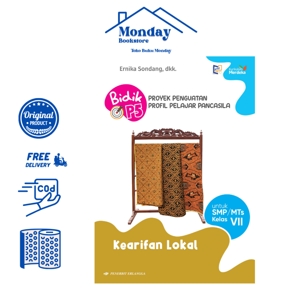 BIDIK P5 KEARIFAN LOKAL SMP/MTS KLS.7/KM
