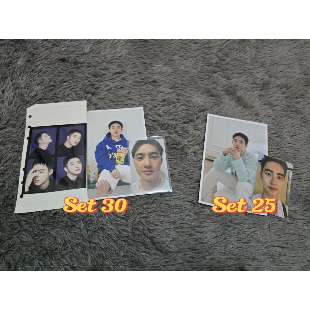 official Photocard Doh Kyungsoo D.O. EXO album BLISS dan POB pop up store zzirange charles picnic da
