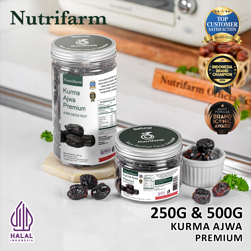 Nutrifarm Kurma Ajwa 250g 500g