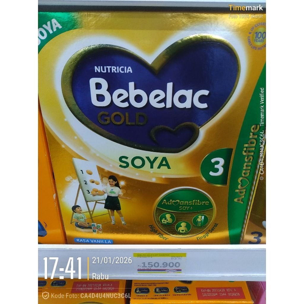 Bebelac Gold Soya 3
