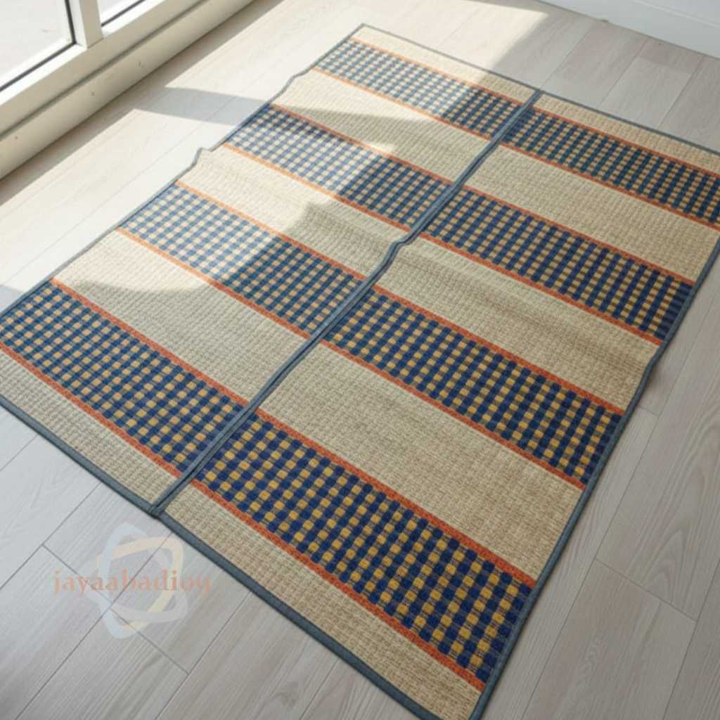 [JUMBO] Tikar Pandan Mendong Lipat 150x200 cm Anyaman Klasik Murah | Tikar Piknik tikar jadul bahan 