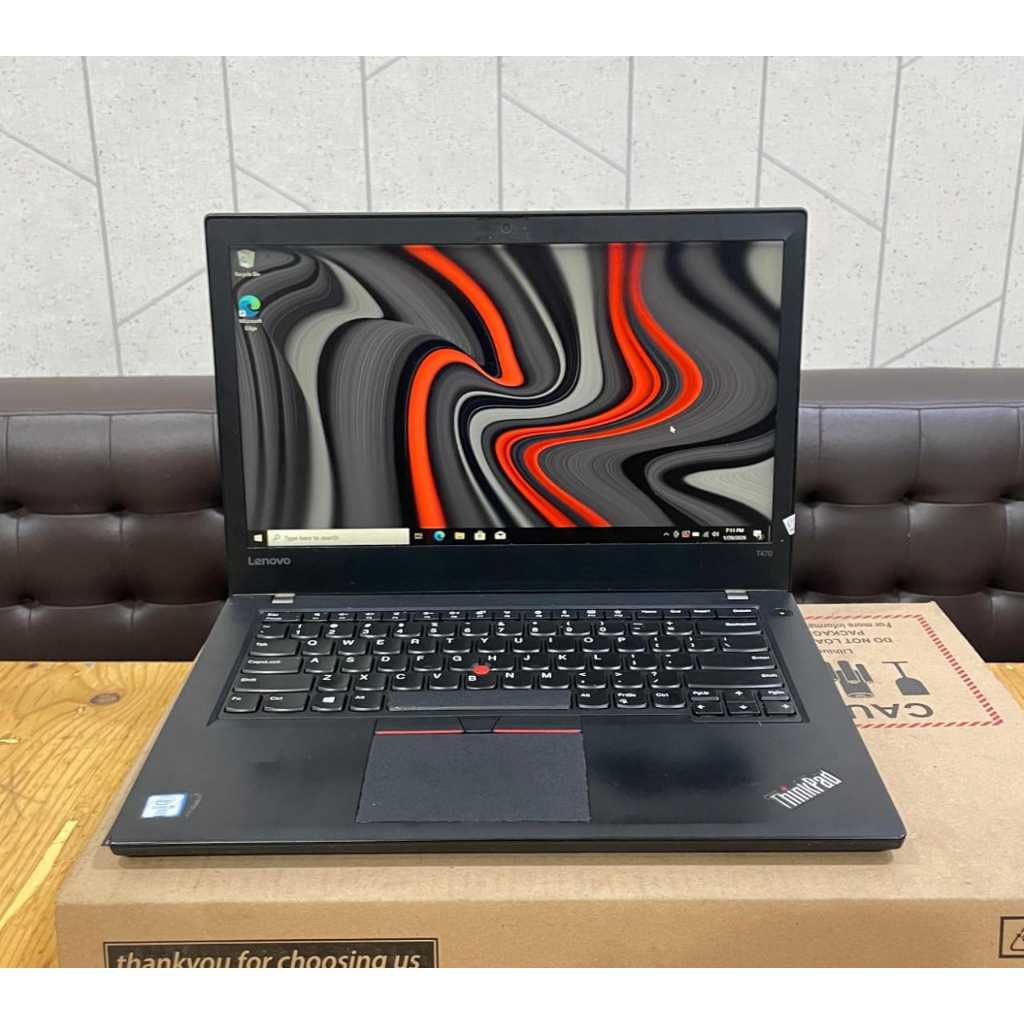 Lenovo Thinkpad T470, Intel core i5 - 6300U, 8/256Gb, Black